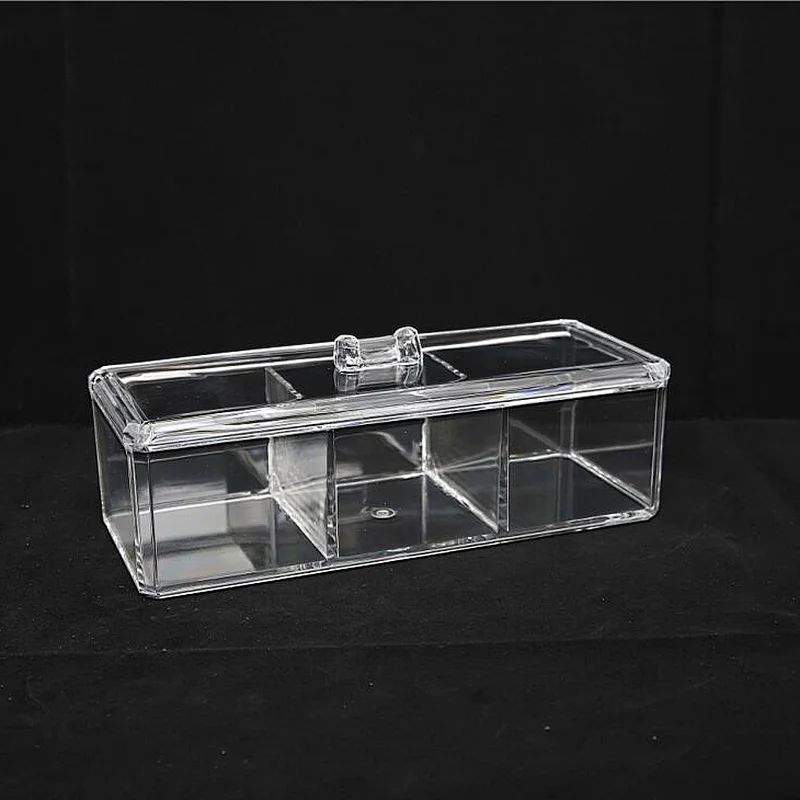 Organizador de maquiagem em acrílico