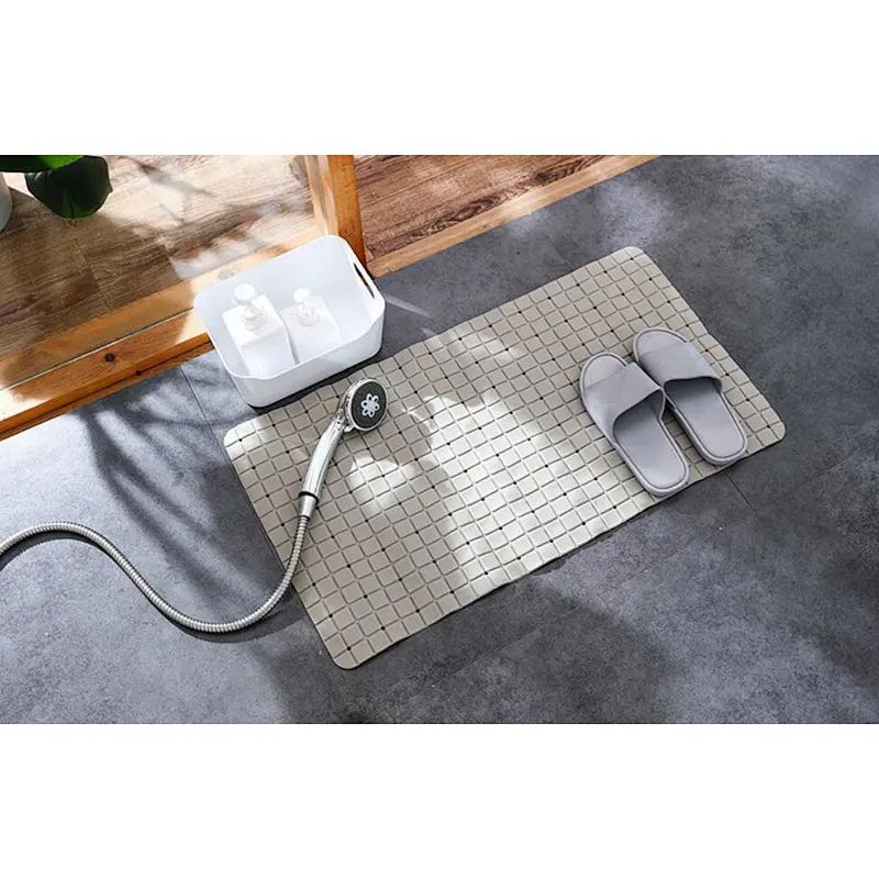 Baño Moderno Ducha WC Alfombra de Baño Lujo Antideslizante Alfombra de Baño 1
