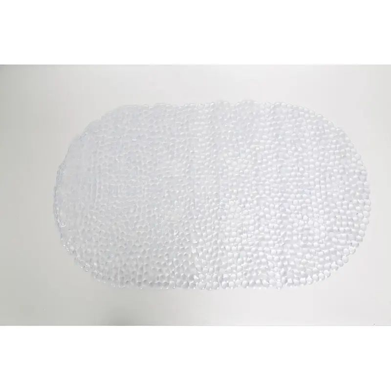 Non Slip Anti Bacterial Rubber Bath Mats With Suction Cups 1