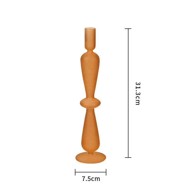 Glass Candle Stick Glass Candle Stick
