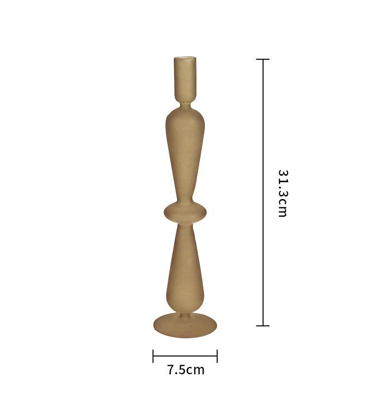 Glass Candle Stick Glass Candle Stick