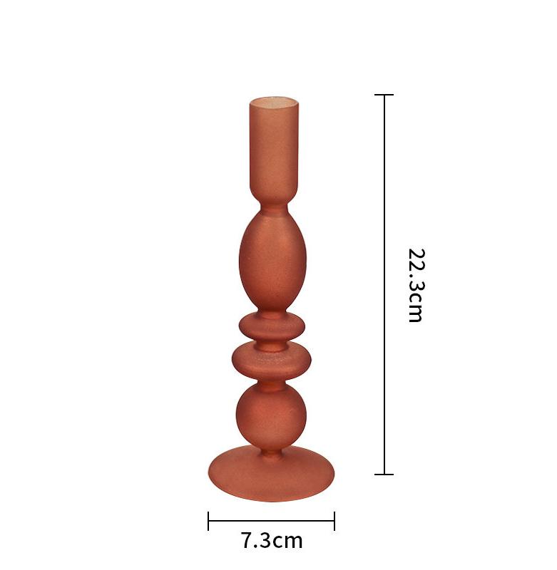 Glass Candle Stick Glass Candle Stick