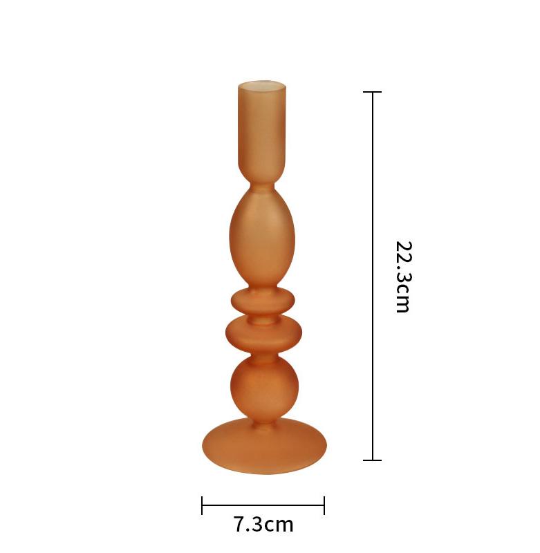 Glass Candle Stick Glass Candle Stick