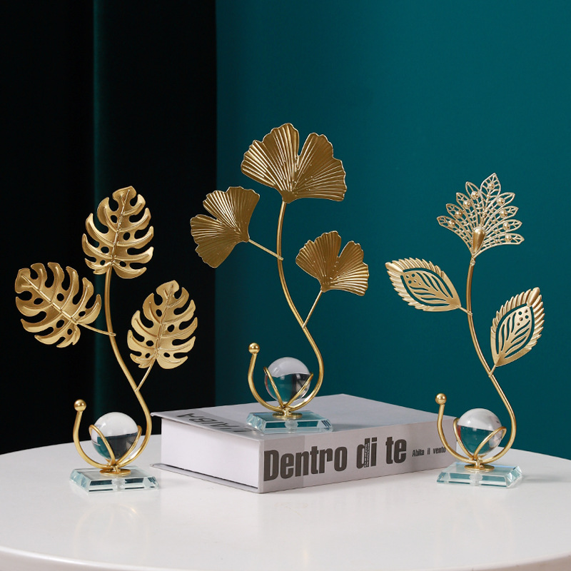 Decoração de artesanato em metal