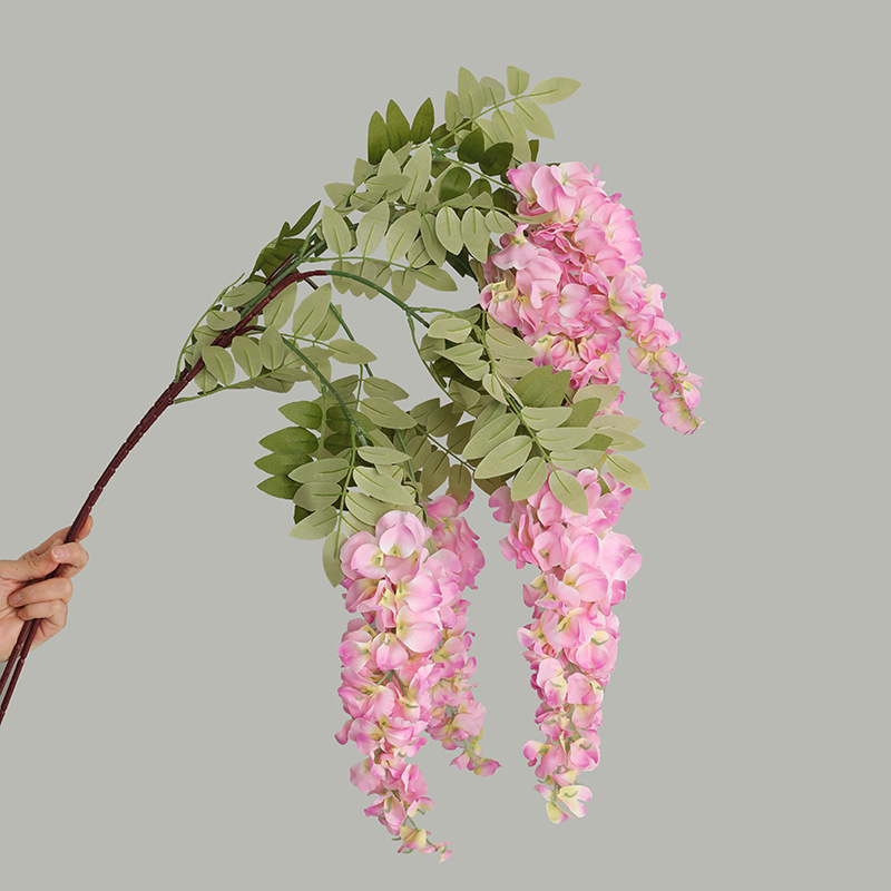 Flor artificial colgante