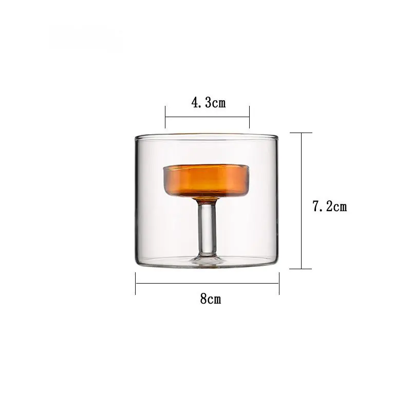 Glass Tube Candle Holder Glass Tube Candle Holder