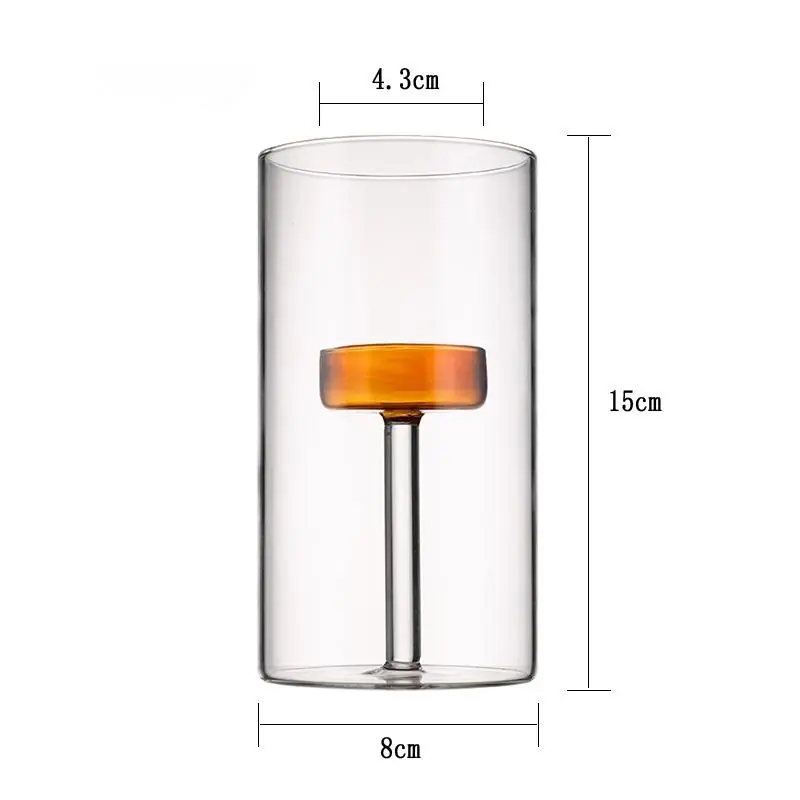 Glass Tube Candle Holder Glass Tube Candle Holder