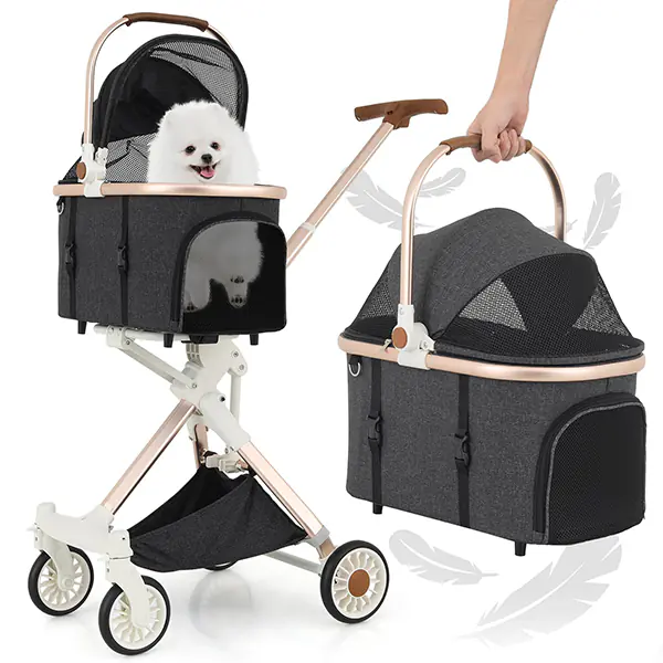 Carrinho de bebê para animais de estimação 2 2 2024112906142366