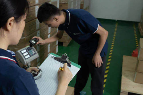 Inspección del producto por terceros antes de su envío a China