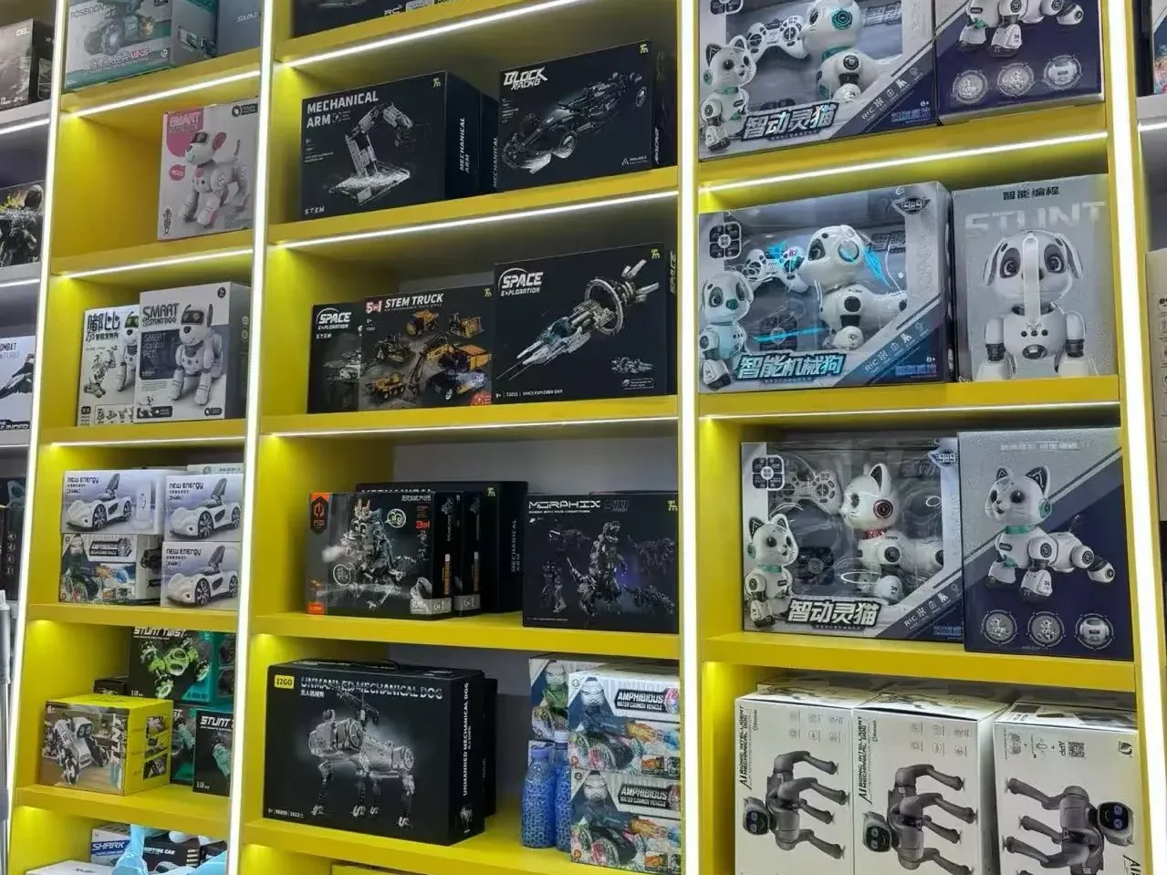 huaqiangbei robotics toys