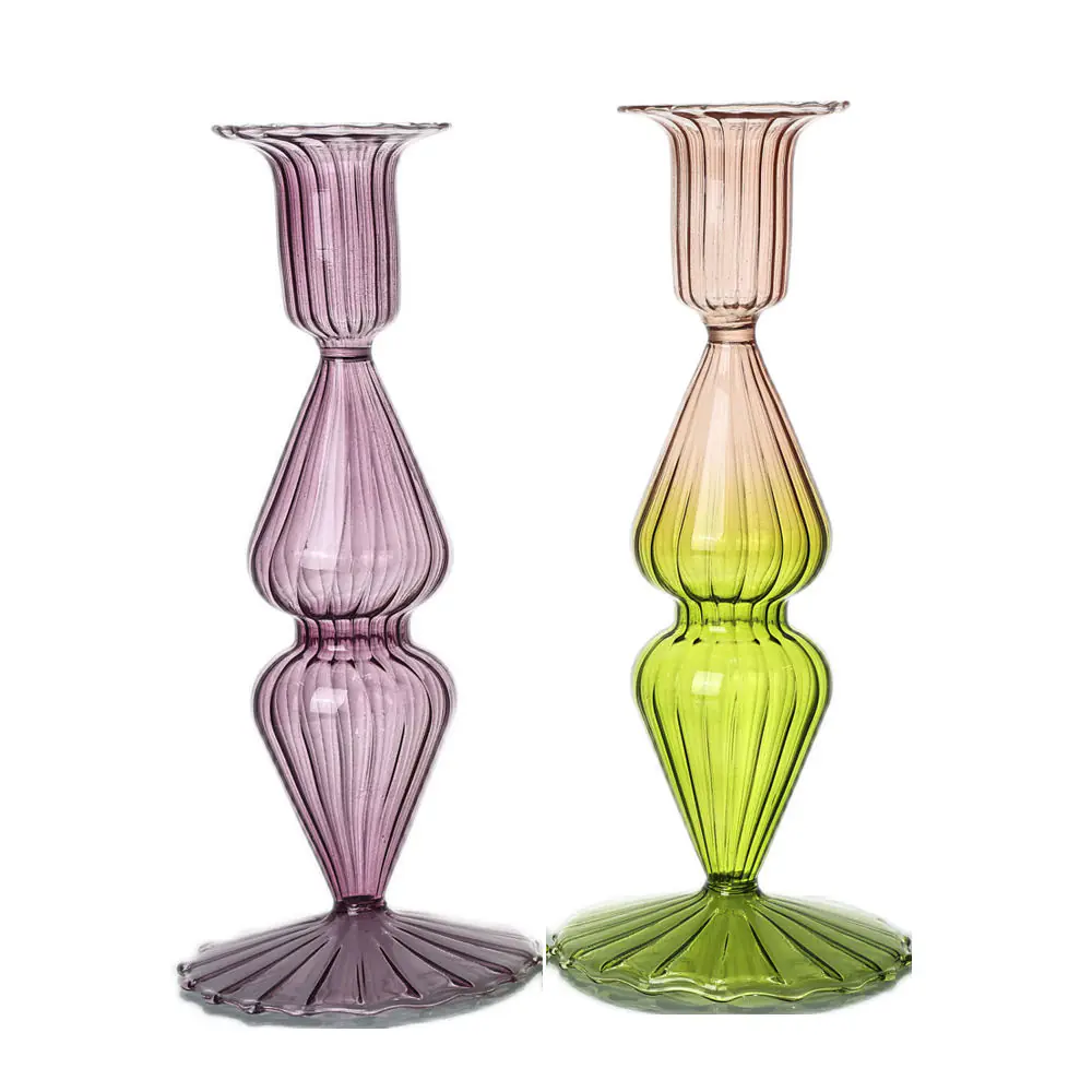 Unique Shaped Colored Glass Candle Holder1 2026022806341273