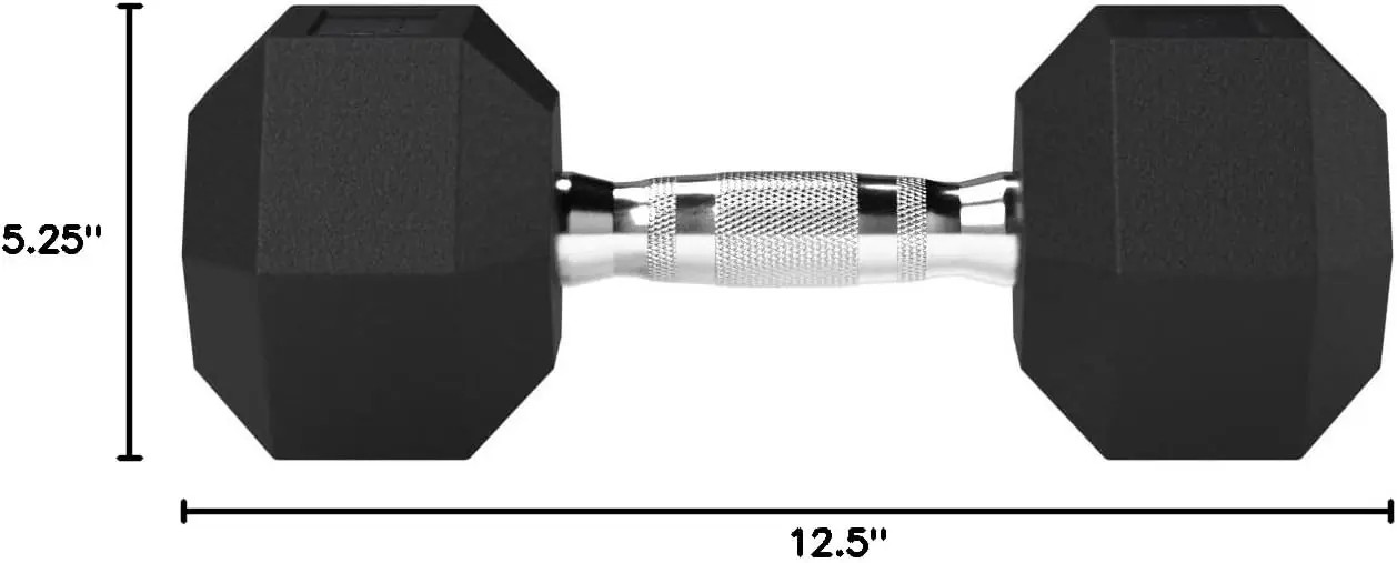 Basics Rubber Hex Dumbbell 2 2026031006145938