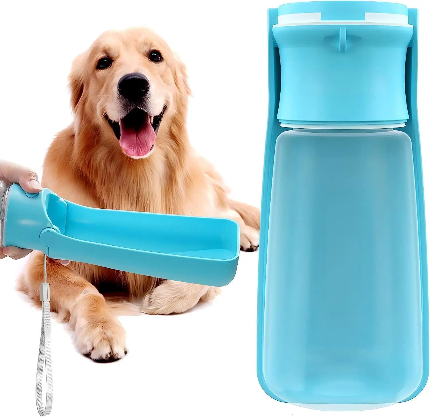 Dog foldable water bottle 2026031005370718