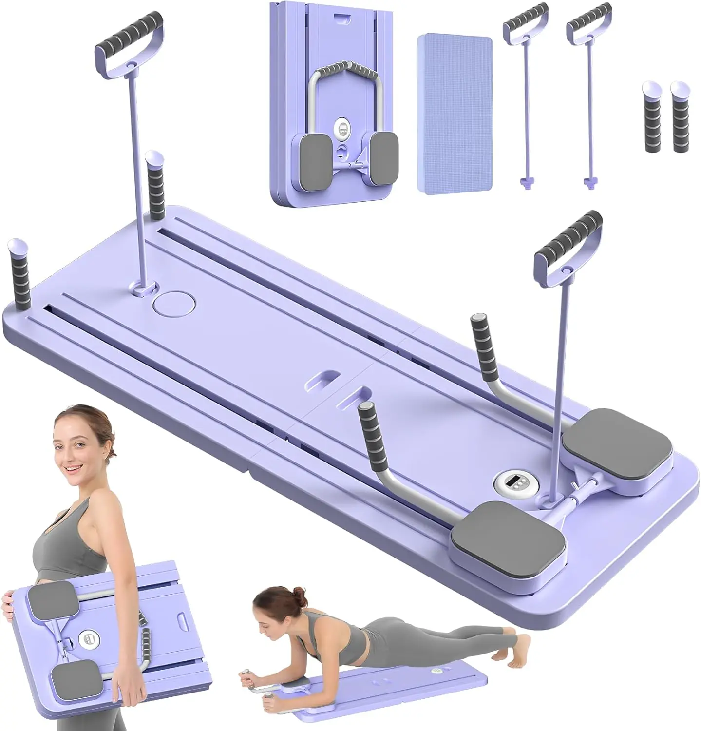 Foldable Pilates Reformer Board for Home 2 2026031006154853