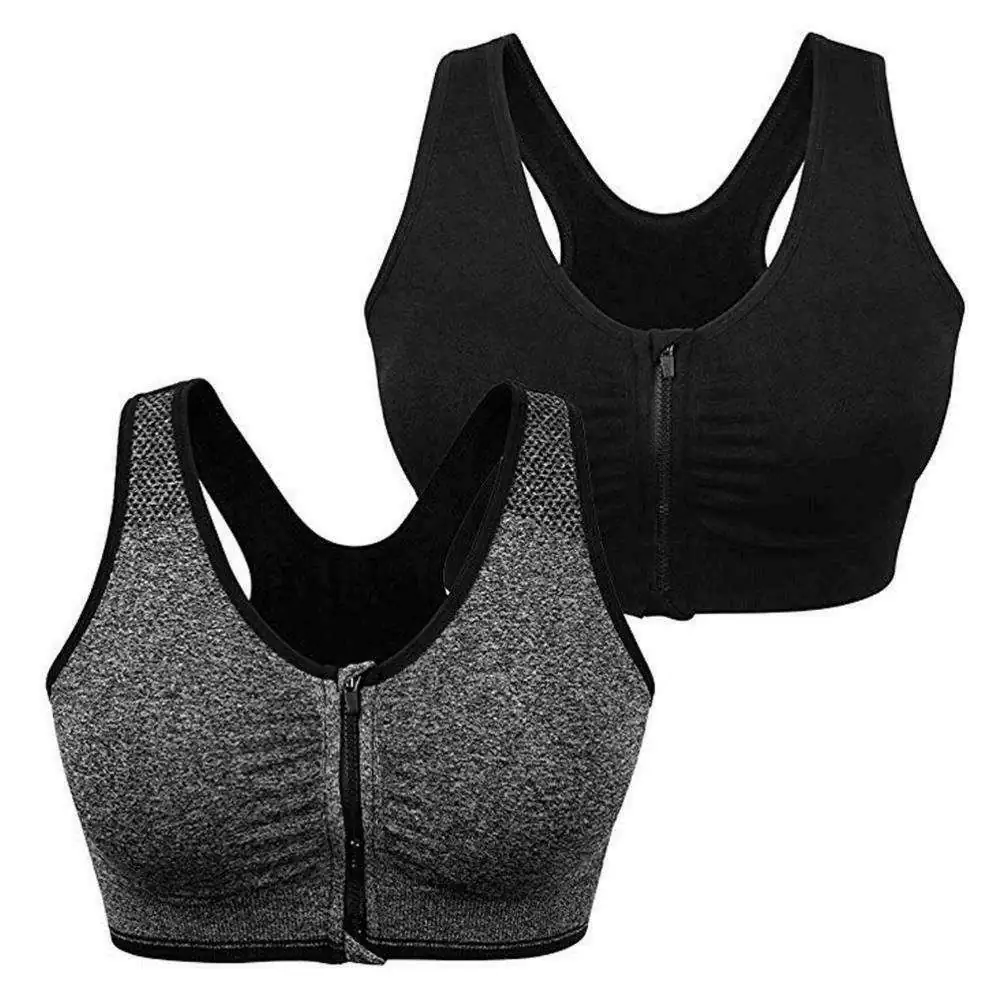 High Impact Zip Front Sports Bra (2) 2026030309144888
