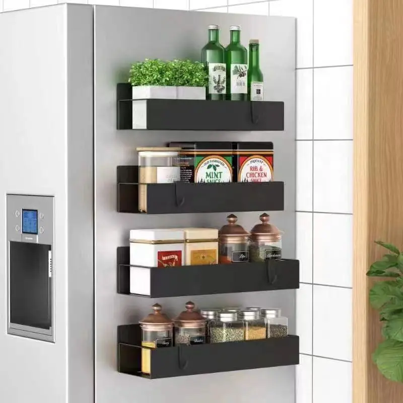 Magnetic Refrigerator Side Storage Rack (3) 2026030506135614