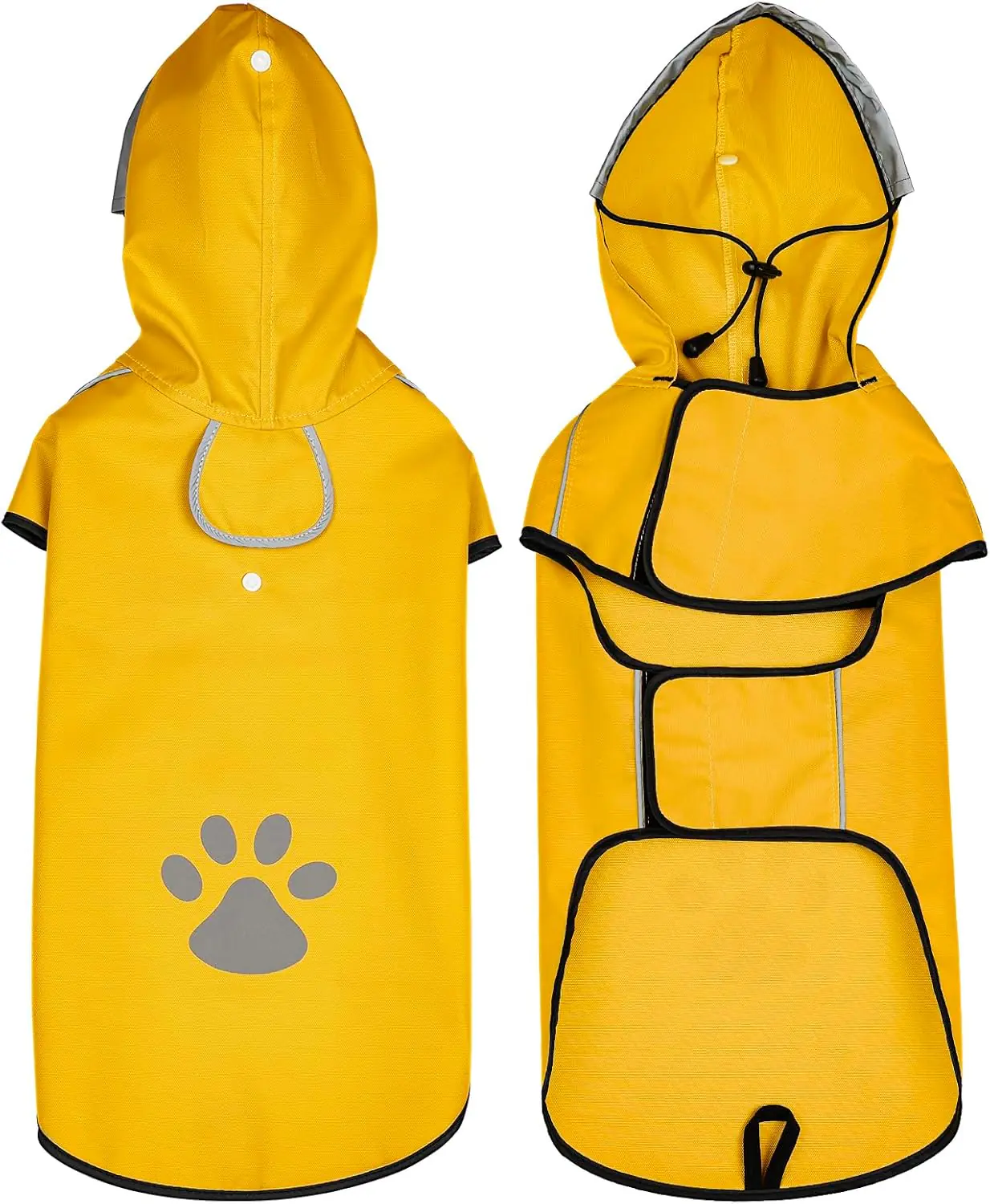 Reflective Dog Rain Jacket with Hoodie 2 2026031003075173