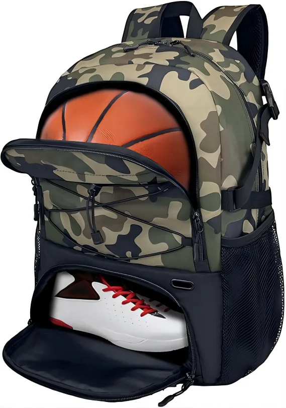 Sports Backpack with Shoes Compartment 2 2026031006484646