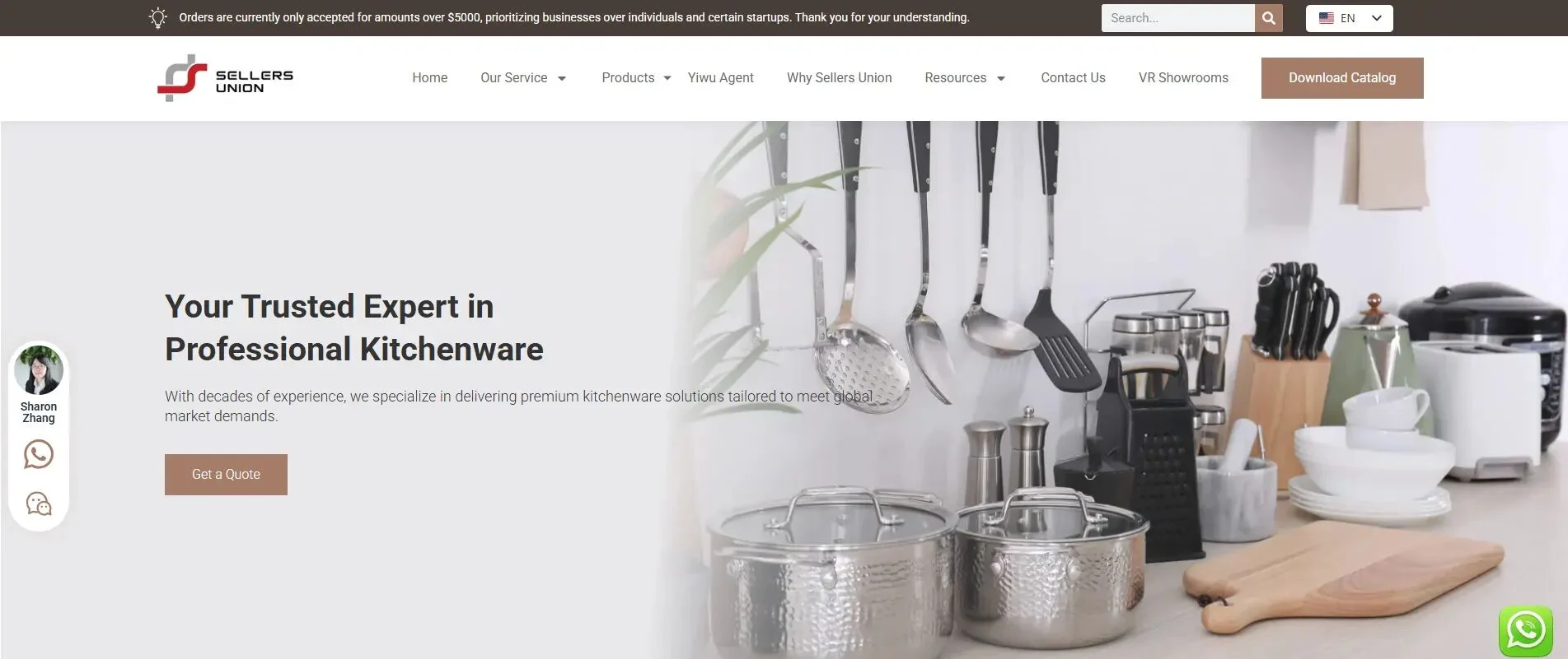 Kitchenware Wholesale: 7 Essential Product Categories & Ultimate Guide to Sourcing from China 11 sellers-union-kitchenware-wholesale