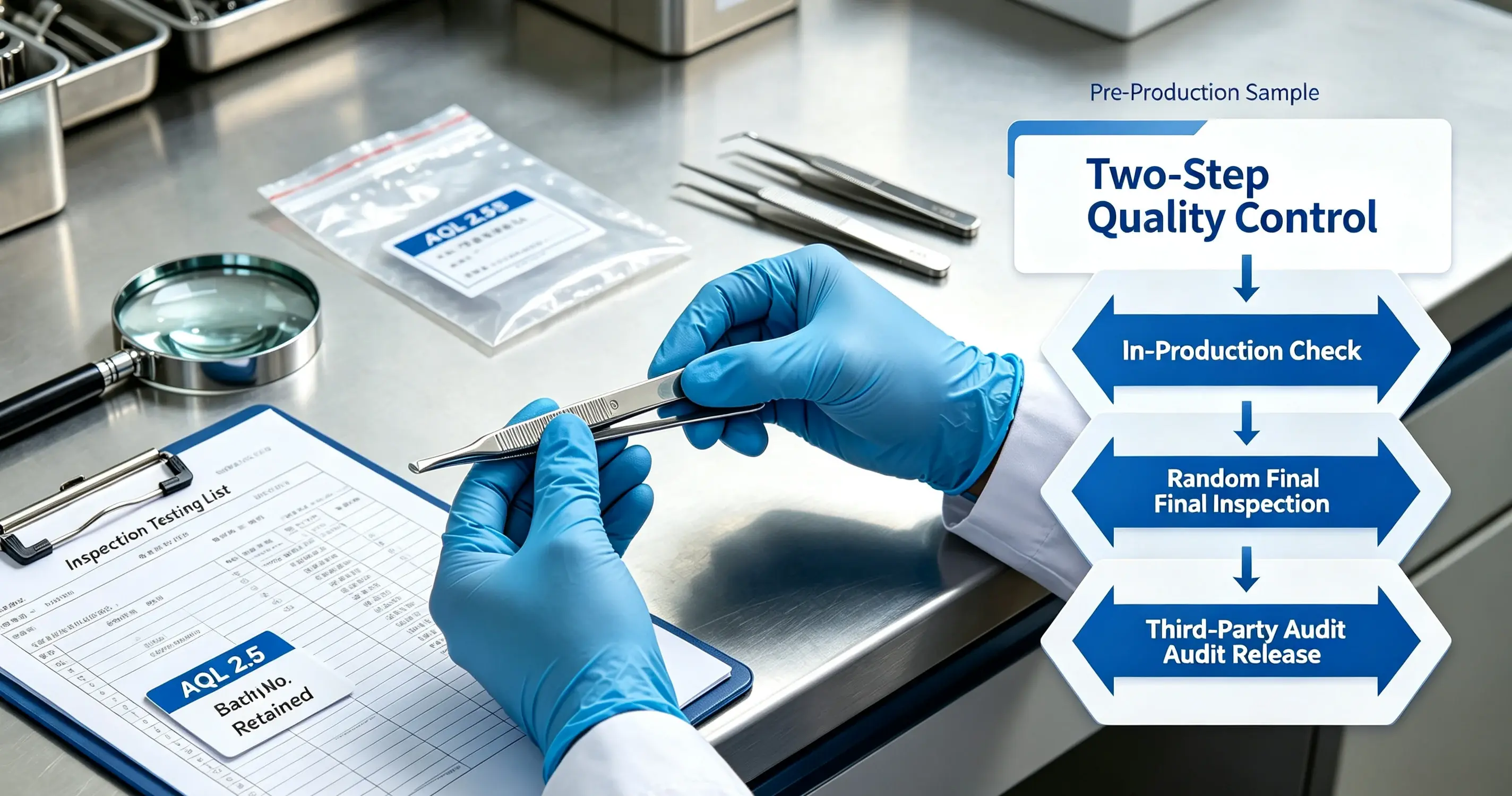 Nail Tools Wholesale: 7 Pro Tips for Sourcing & Import from China 8 two-step-quality-control-pre-production-sample